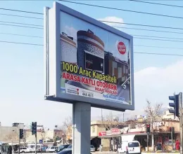 Görkemli Totem Ünitesi - Denizli Bozkurt Metro İstasyonu Girişi